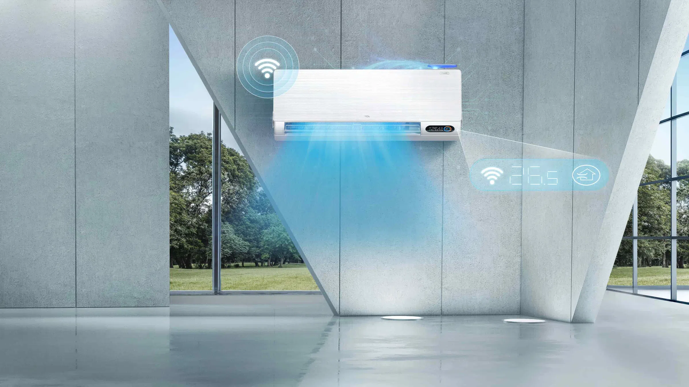 TCL FreshIN Smart Air управление